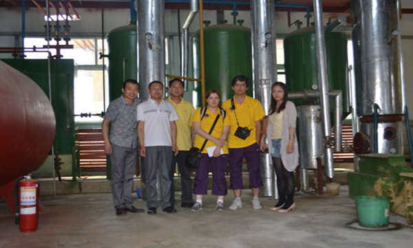 伊朗sanaz的客戶來廠考察